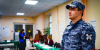 Росгвардейцы обеспечили правопорядок в период проведения Единого дня голосования в Подмосковье - Росгвардия