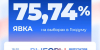 Явка на выборах в Запорожской области достигла 75,74 процента к 10:00 - Единая Россия