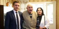 Сергей Васянин поздравил со 101-летием Почетного гражданина города Пензы, ветерана Великой Отечественной войны Владимира Бутурова - Пензенская городская Дума