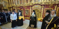 Члены Нижегородского Свято-Георгиевского общества хоругвеносцев вступили в ИППО - Вознесенский печерский мужской монастырь