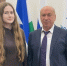 КБГУ поддерживает инициативную молодежь: встреча и.о. ректора Юрия Альтудова с первокурсницей ИЭРиИИ Анастасией Костиной - КБГУ им. Х.М. Бербекова