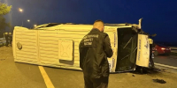Появились фото и видео перевернувшейся в ДТП маршрутки № 137 в Самарской области - Комсомольская Правда Самара