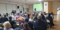 В школе № 2 имени В.Н. Михайлова подняли тему безопасности детей на железной дороге - Администрация г. Королёв