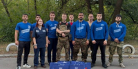Молодогвардейцы передали гуманитарную помощь военнослужащим и помогли в работе медицинского учреждения в Донецке - Газета Кубань Сегодня