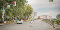 На улице Вяземского сейчас обустраивают пешеходный переход, а на Чернышевского скоро появятся новые тротуары - ИА Наш Брянск.ru