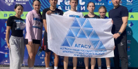 Спортсмены КСиЭ АГАСУ стали частью всероссийского забега «Кросс нации» - Архитектурно-строительный университет