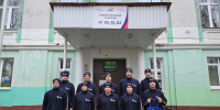 Военнослужащие по призыву Морского отряда Северо-Западного округа Росгвардии в полном составе приняли участие в Едином дне голосования - Росгвардия