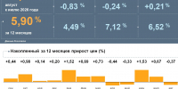 Годовая инфляция в Воронежской области ускорилась до 5,9%, но осталась ниже общероссийской - Промышленные вести