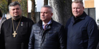 В Северодвинске Скубенко, Бачериков и Старожилов открыли бюст адмирала Фёдора Ушакова - Tv29.Ru