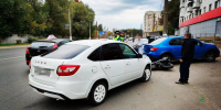 В Твери автоледи сбила мотоциклиста - Газета Вся Тверь