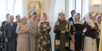 Митрополит Артемий совершил литургию в честь пятилетия храма «Благодатное Небо» - Приамурская митрополия