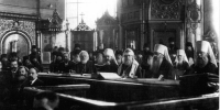 На одном из заседаний Поместного собора 1917–1918 гг. - Газета Кифа