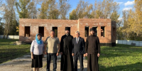 Епископ Мефодий совершил рабочую поездку по строящимся и возрождающимся объектам Епархии - Альметьевская Епархия