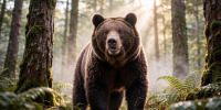 Встреча с медведем в лесу: что делать? - Altai-Info.com