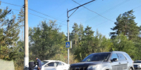 В девятом часу утра в Сызрани иномарка влетела в столб - КТВ-ЛУЧ