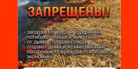 Сельхозпалы - под контроль!. - Клинцовский район