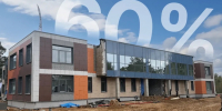 Детская школа искусств в Сосново Приозерского района готова на 60% - Комитет по строительству