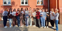 Студенты БелГУ прошли по историческим улицам Белгорода - Сетевое издание Победа 31