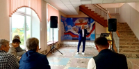 «Мелодия сердца»: солист ансамбля «Не разлей вода» покорил зрителей в доме культуры села Радищево - Кузнецкий район
