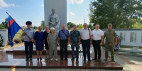 Акция памяти «Преступлениям фашизма нет срока давности», организованная по инициативе  ветеранов ГУФСИН России по Краснодарскому краю, прошла в селе Суворовское - УФСИН