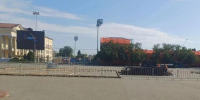 На площади Ленина в Ставрополе приступают к монтажу ледовой арены - Вечерний Ставрополь