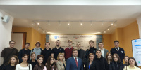 Председатель Думы Калуги Юрий Моисеев посетил Штаб общественного наблюдения Калужской области - Городская Дума