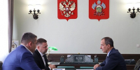 Юрий Бурлачко обсудил с главой Брюховецкого района первоочередные задачи - Газета Кубань Сегодня