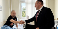 Заместитель Губернатора Томской области Николай Слепнев навестил бойцов, проходящих лечение в московском военном госпитале - Представительство Томской области при Правительстве