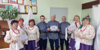 В заключительный день голосования, на участке №1688, расположенном в Яшкинском доме культуры  атмосфера была по-настоящему теплой. - 5371679534113 - Управление культуры