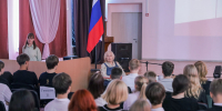 Курганские школьники пообщались с православным психологом на тему зависимостей - Епархия