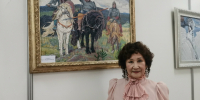 Картину из бисера Ульяны Нохсоровой, вошедшую в Книгу рекордов России, выставили в Якутске - Якутское-Cаха ИА