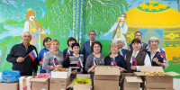 В школе с. Лагерево прошла акция «Письмо солдату» и сбор гуманитарной помощи для участников специальной военной операции. - Салаватский район