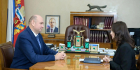 Евгений Солнцев обсудил с председателем Избиркома Оренбуржья итоги выборов в регионе - Газета Илецкая Защита