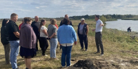 voda2209В Венгеровке Ракитянского округа завершли очистку участка реки Пены - Мир Белогорья