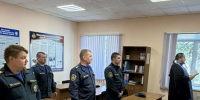 Помощник благочинного Московского округа совершил молебен и литию в нижегородской пожарно-спасательной части №25 - Нижегородская епархия