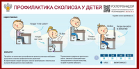 Профилактика сколиоза у детей - Роспотребнадзор