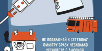 Пожарная безопасность при эксплуатации электрических приборов. - Администрация района