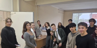 На факультете естествознания, географии и туризма прошло посвящение в студенты - ЛГУ им. А. С. Пушкина