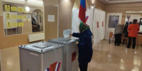 В Киселевске возле участка №429 для голосования открылась праздничная ярмарка - Городок