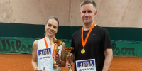 На теннисных кортах первенствовала смешанная пара - SportUs.Pro
