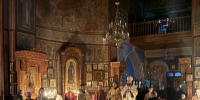Всенощное бдение в Троицком кафедральном соборе г. Щигры. - Щигровская епархия
