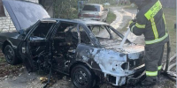 В Дмитровске сгорел легковой автомобиль - Орловский Вестник