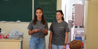 Молодежка Народного фронта Бердянска рассказала школьникам о своей работе. - Городской округ Бердянск