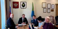 22 сентября 2026 г. министр имущества Хабаровского края Матвеев Никита по поручению Губернатора региона провёл выездной личный приём граждан в администрации Советско-Гаванского муниципального района Хабаровского края. - Министерство имущества