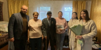 Свой 94-й день рождения отметил житель села Крутой Лог. - Администрация Белгородского района