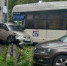 В Сиверском автобус впечатал легковушку в дом - ЛенТВ24