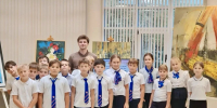 В «АМЦ «Родина» прошёл интеллектуальный турнир «Мультизнатоки» для учеников 4 класса школы № 24 г. Сочи - Управление культуры