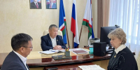 Дмитрий Садовников и руководитель «Деловой России» Ирина Котенко обсудили план совместной работы - Администрация г. Якутск