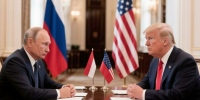 Владимир Путин, Дональд Трамп / Изображение сгенерировано GigaChat от Сбера / amic.ru - ИА Амител