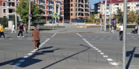 Быстрее и удобнее: в Кургане оборудуют диагональные пешеходные переходы - Администрация г. Курган